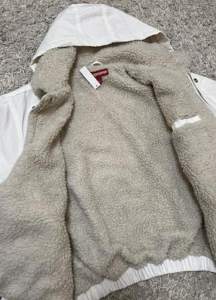 Supreme куртка тедді 6