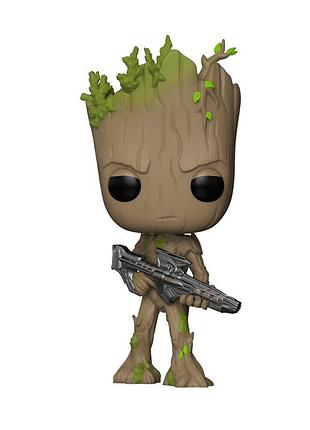 Игровая фигурка funko pop! cерые война бесконечности - грута с бластером