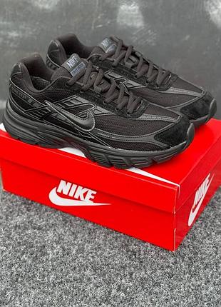 Кросівки утеплені чоловічі nike initiator termo black термо