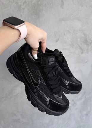 Кросівки утеплені жіночі nike initiator termo black термо