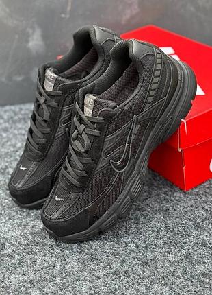 Кросівки утеплені чоловічі nike initiator termo black термо