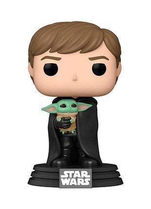 Игровая фигурка funko pop! серии мандалорец - люк и малыш