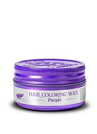 Віск для волосся barbertime hair coloring wax purple 100 мл