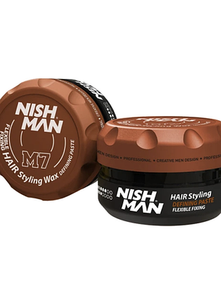 Матова паста для укладання nishman hair styling matte paste m7 100 мл