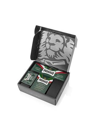Набор для бритья proraso duo pack tube+lotion refreshing