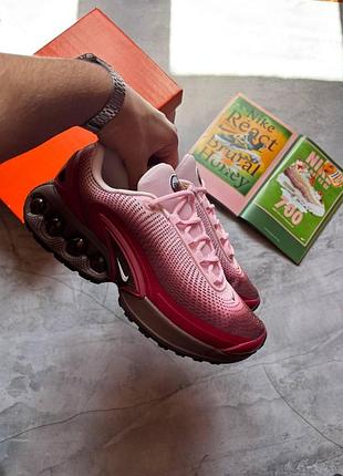 Бордовые кроссовки унисекс nike air max dn burdundy crush х эйр макс 41