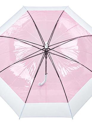 Зонт-трость для взрослых mk 5277(dark-pink) длина 87 см, трость 78 см, диаметр 103 см, спица 57,5 см