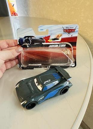 Машинка mattel cars jacksom storm