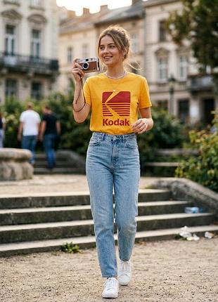 Футболка женская kodak h&amp;m