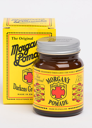 Помада для затемнения волос morgan's hair darkening pomade 100 г
