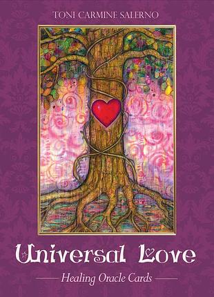 Карти оракул вселенської любові - universal love. new edition. blue angel, 45 карт, англійською bm