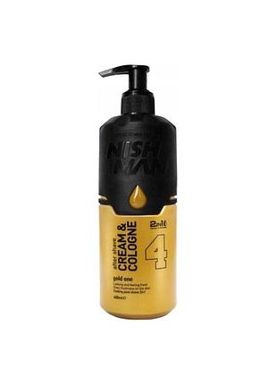 Бальзам после бритья nishman after shave gold one no.4 400 мл