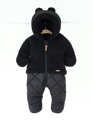 Зимний комбинезон baloo, черный 68 (3-6 мес.) magbaby