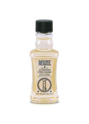 Лосьон после бритья reuzel aftershave wood & spice 100 мл