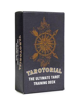 Карти таро тароторіал колода для навчання (tarotorial the ultimate tarot) od-30499, 78 карт bm