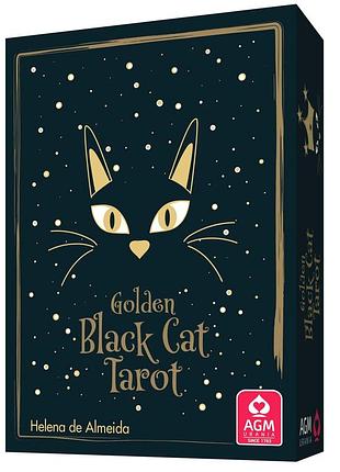 Карты таро золотое таро черного кота golden black cat tarot agm bm