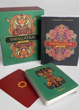 Карти таро свагатам - swagatam tarot. schiffer publishing, 78 карт, англійською bm