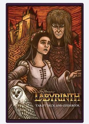 Карти таро лабіринт - labyrinth tarot deck, 78 карт, англійською bm