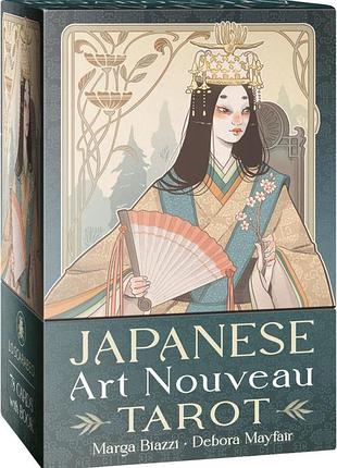 Карты таро японское арт нуво премиум lo scarabeo - japanese art nouveau tarot premium lo scarabeo bm