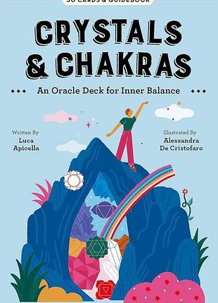 Карти кристали та чакри: колода для внутрішньої рівноваги - crystals & chakras: an oracle deck for inner balance bm
