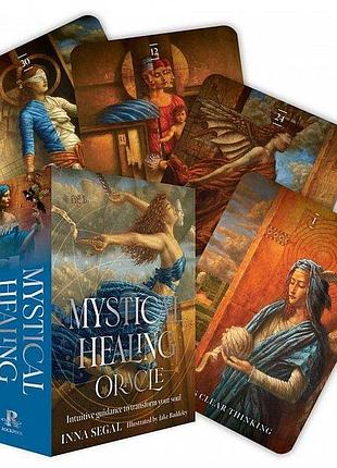 Карты оракул мистический исцеления - mystical healing oracle. rockpool publishing, на английском bm