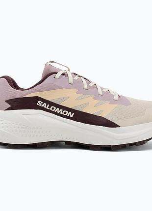 Кроссовки женские salomon alphaglide tapioca/dawn pink