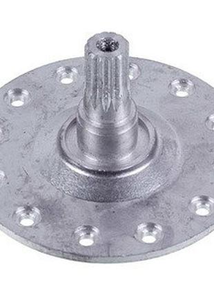 Фланець барабана (опора) для пральної машини electrolux, zanussi, d вала = 17mm 12отв.x5.5 (під підшипник 6203)