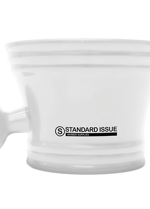 Керамическая чаша для бритья standard issue ceramic shave bowl