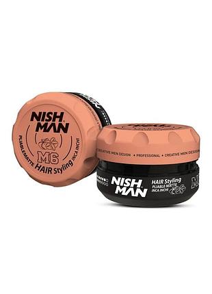Помада для укладання nishman hair styling fibre cream 100 мл