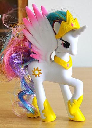 Іграшка принцеса селешня фігурка поні my little pony мій маленький поні, іграшка для дітей (l_12263)