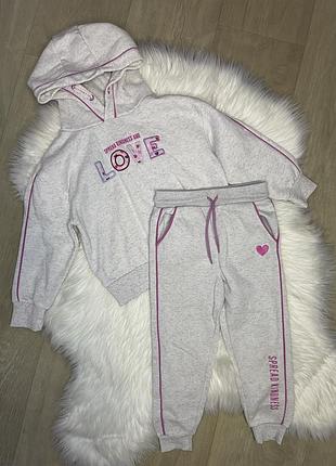 Утеплений костюм для дівчинки primark