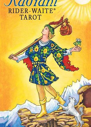 Карты таро радужное райдера-уэйта - radiant rider-waite tarot, 78 карт, на английском bm
