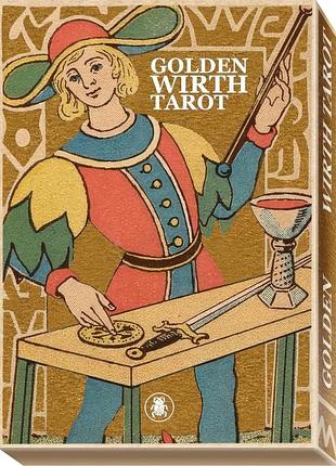 Карты таро золотого вирта (старшие арканы) - golden wirth tarot (grand trumps). lo scarabeo, 22 карт bm