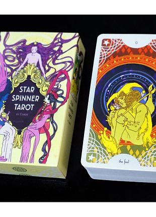 Карты таро звездного прядильщика (star spinner tarot) od-30628, 78 карт, на английском bm