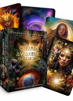 Карты оракул пробужденной творицы - creatrix awakened oracle. muse oracle press bm