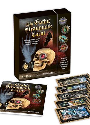 Карти таро готичне стимпанк - gothic steampunk tarot cico, 78 карт, англійською bm