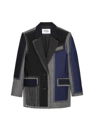 Новый пиджак zara atelier limited edition с шерстью xs 3692/903/400