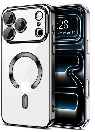 Чехол fiji chrome для apple iphone 18 pro max с magsafe и защитой камер black