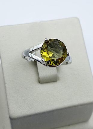 Кольцо серебряное с султанитом 19 3,51 г