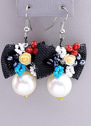 044929 серьги 'hand made' майорка бижутерный сплав15,4 г.
