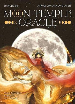 Карти оракул місячного храму - moon temple oracle. blue angel, англійською bm