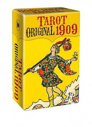 Карты таро мини оригинал 1909 - mini original 1909 tarot. lo scarabeo, 78 карт, на английском bm