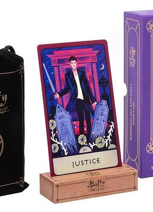 Карти таро мегарозмірне баффі - винищувачка вампірів - buffy the vampire slayer mega-sized tarot. insight editions bm