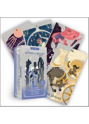 Карты таро небесных сфер - sefirot - the spheres of heaven tarot, 80 карт, на английском bm