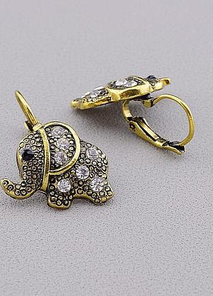 051566 серьги 'fashion' сrystal бижутерный сплав