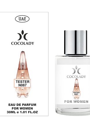 Тестер cocolady no 087 аромат для женщин givenchy ange ou demon le secret / живанши ангел и демон секрет / 30 мл