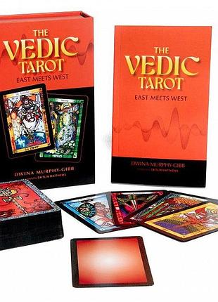 Карти таро ведичне - the vedic tarot. schiffer publishing, 78 карт, англійською bm