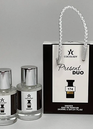 Парфуми 2в1 cocolady no 174 present duo схожі на tom ford tobacco vanille / том форд тютюнова ваніль / 60 ml