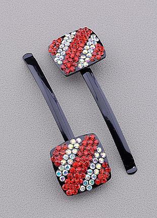 092974 заколка 'fashion' сrystal 60х20