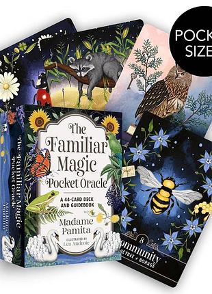 Карти оракул магія фамільярів, кишеньковий формат (the familiar magic pocket oracle) bm
